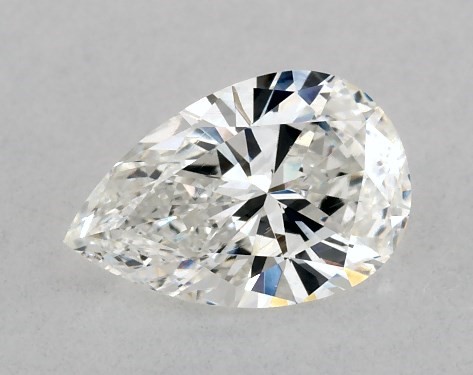 GIA 1.00 Carat H-VS1 Very Good Cut Pear Diamond