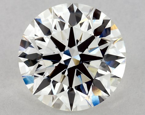 GIA 3.10 Carat F-VS2 Excellent Cut Round Lab-Grown Diamond