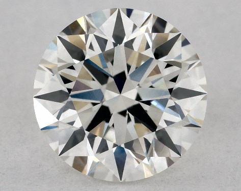GIA 1.00 Carat H-VS2 Excellent Cut Round Diamond