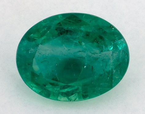 2.14 Carat Oval Natural Green Emerald