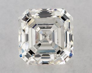 IGI 1.00 Carat H-SI1 Very Good Cut Asscher Diamond