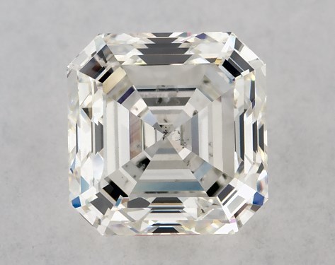 IGI 1.00 Carat H-SI1 Very Good Cut Asscher Diamond