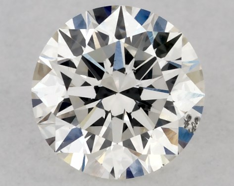 IGI 0.31 Carat G-SI1 Excellent Cut Round Diamond