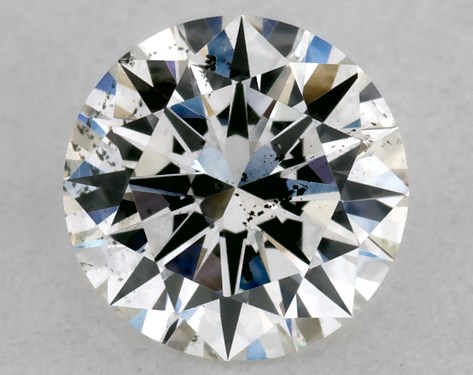 IGI 0.31 Carat F-SI1 Excellent Cut Round Diamond
