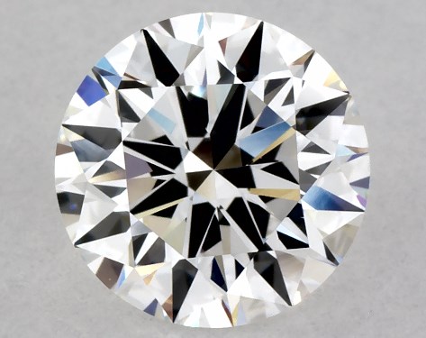 This Lab-Grown diamond 1.18 carat round E color VVS2 clarity has Ideal proportions and a diamond grading report from IGI