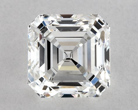 IGI 1.55 Carat D-VVS2 Ideal Cut Asscher Lab-Grown Diamond