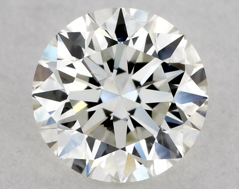 IGI 0.50 Carat H-SI1 Excellent Cut Round Diamond