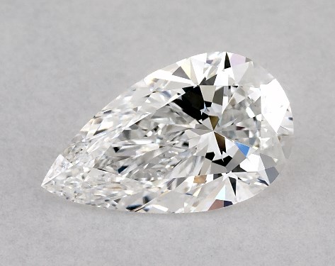 GIA 1.54 Carat D-VS1 Ideal Cut Pear Lab-Grown Diamond