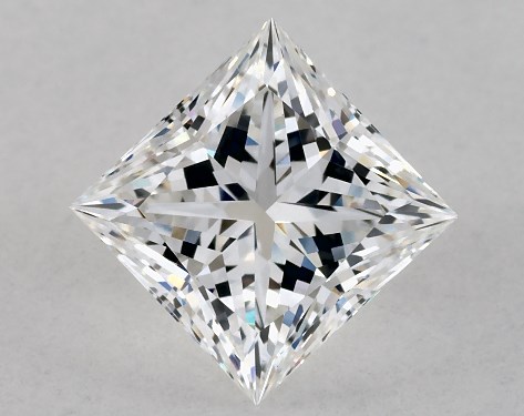GIA 1.58 Carat E-VS1 Ideal Cut Princess Lab-Grown Diamond