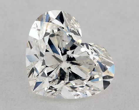 IGI 1.01 Carat G-SI1 Very Good Cut Heart Diamond