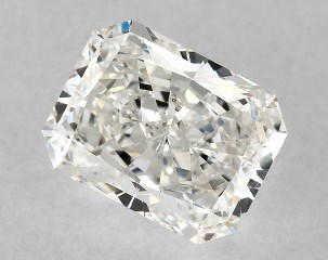 IGI 1.02 Carat G-SI1 Very Good Cut Radiant Diamond