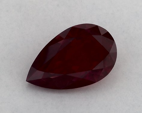 IGI 1.87 Carat Fancy Red-VS2 Pear Shaped Lab-Grown Diamond