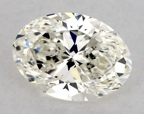 This 2 carat oval diamond I color VS2 clarity has Very Good proportions and a diamond grading report from IGI