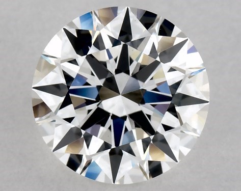 This Lab-Grown diamond 1.34 carat round D color VVS2 clarity has Ideal proportions and a diamond grading report from IGI