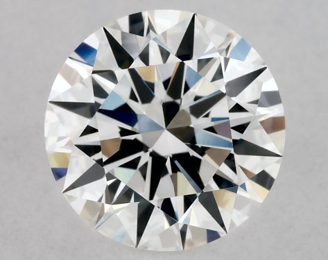 This Lab-Grown diamond 1.05 carat round E color VVS2 clarity has Ideal proportions and a diamond grading report from IGI