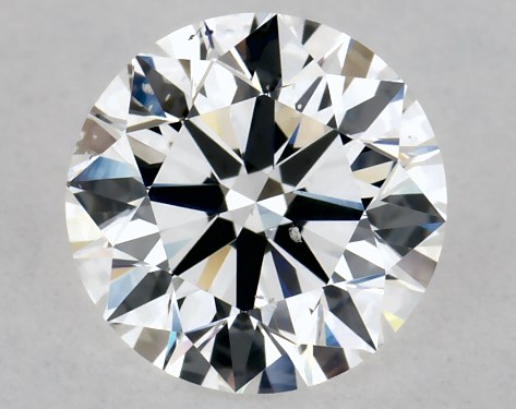 GIA 1.00 Carat F-SI1 Excellent Cut Round Diamond