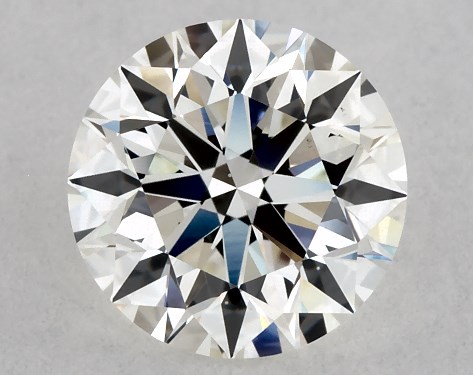 GIA 1.02 Carat H-VS2 Excellent Cut Round Diamond