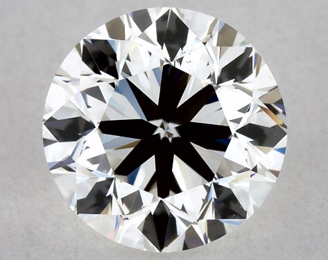 GIA 1.00 Carat H-VS2 Very Good Cut Round Diamond
