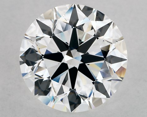 GIA 4.02 Carat F-VVS2 Excellent Cut Round Diamond
