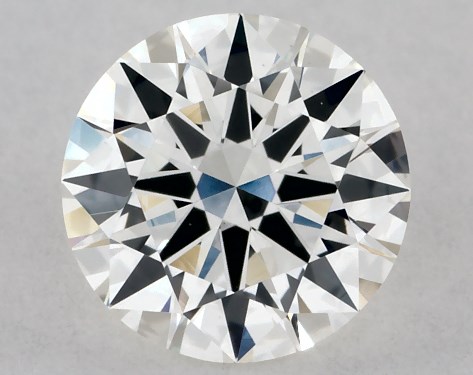 GIA 0.50 Carat H-VS1 Excellent Cut Round Diamond
