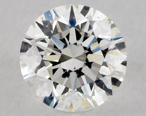 GIA 1.00 Carat H-VS2 Excellent Cut Round Diamond