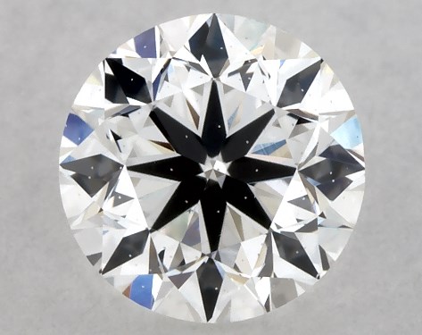 GIA 0.50 Carat D-SI1 Very Good Cut Round Diamond