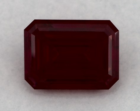 IGI 1.83 Carat Fancy Red-VS1 Emerald Cut Lab-Grown Diamond
