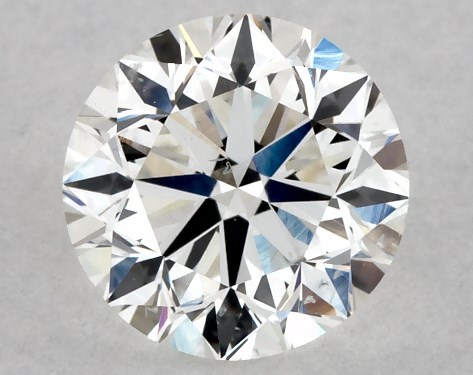 GIA 1.00 Carat F-SI1 Very Good Cut Round Diamond