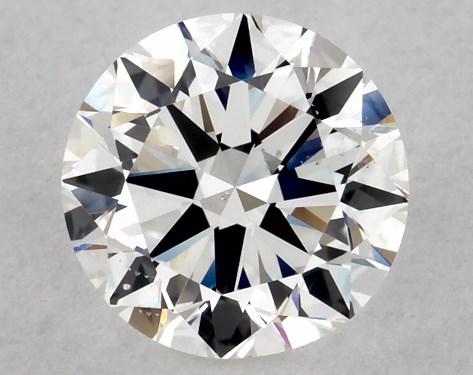 GIA 1.00 Carat F-SI1 Very Good Cut Round Diamond