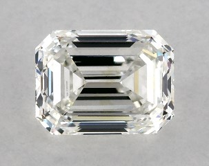 GIA 0.80 Carat H-VS1 Very Good Cut Emerald Diamond