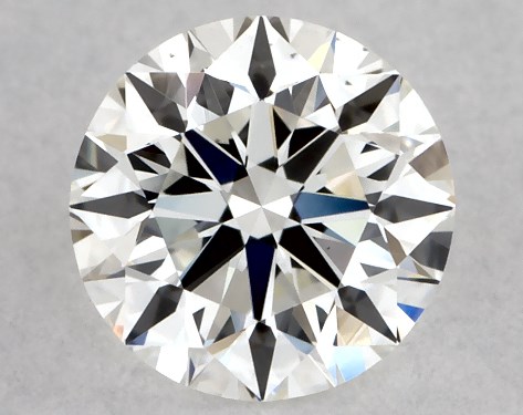 GIA 0.50 Carat H-VS2 Excellent Cut Round Diamond