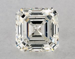 IGI 1.01 Carat H-SI1 Very Good Cut Asscher Diamond