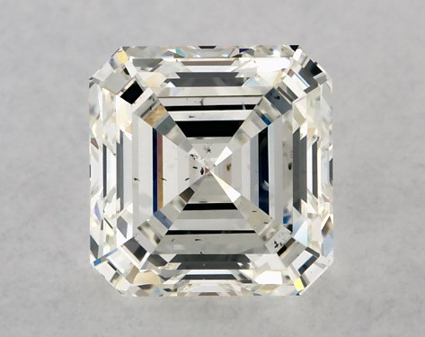 IGI 1.01 Carat H-SI1 Very Good Cut Asscher Diamond