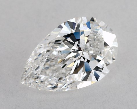 GIA 1.50 Carat E-VS1 Ideal Cut Pear Lab-Grown Diamond
