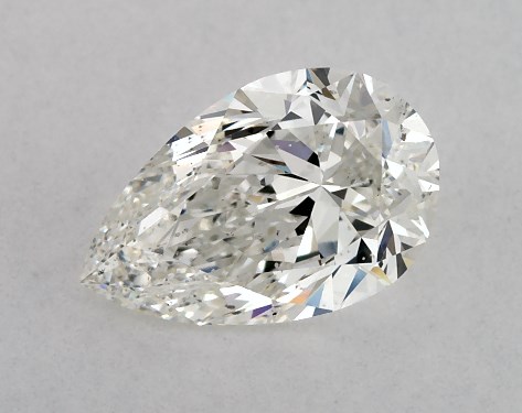 IGI 1.00 Carat F-SI1 Very Good Cut Pear Diamond