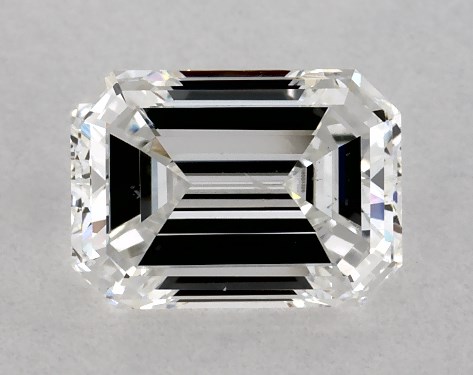 IGI 1.00 Carat E-SI1 Very Good Cut Emerald Diamond