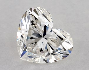 GIA 0.77 Carat H-VS2 Ideal Cut Heart Diamond