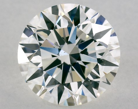 GIA 2.01 Carat H-VS2 Excellent Cut Round Diamond
