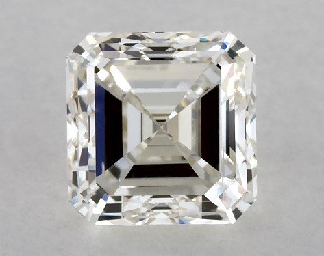 IGI 1.00 Carat H-SI1 Very Good Cut Asscher Diamond