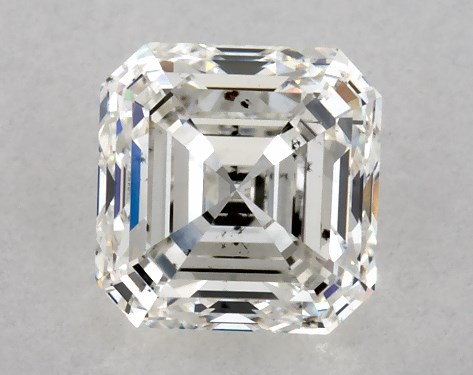IGI 1.00 Carat G-SI1 Very Good Cut Asscher Diamond