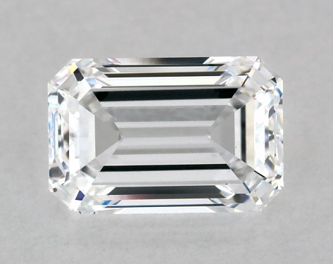 IGI 1.52 Carat D-VS1 Excellent Cut Emerald Lab-Grown Diamond