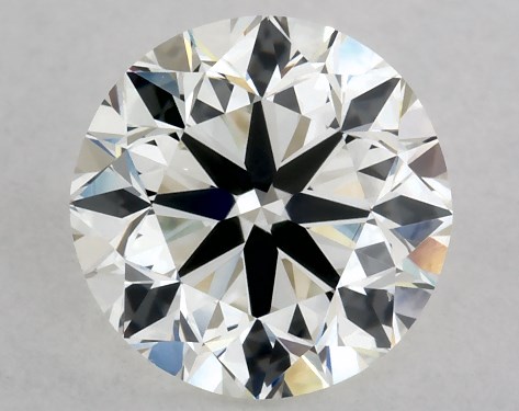GIA 1.00 Carat H-VS2 Very Good Cut Round Diamond