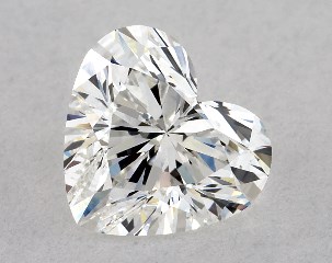 GIA 0.73 Carat H-VS2 Ideal Cut Heart Diamond
