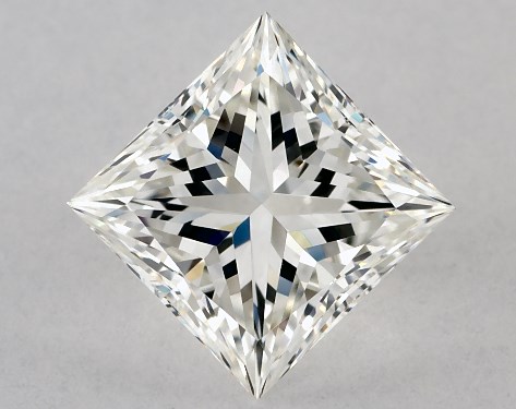 GIA 1.01 Carat H-VS2 Ideal Cut Princess Diamond