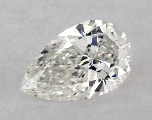GIA 0.80 Carat G-SI1 Ideal Cut Pear Diamond