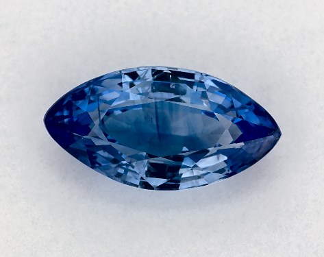 2.00 Carat Marquise Natural Blue Sapphire