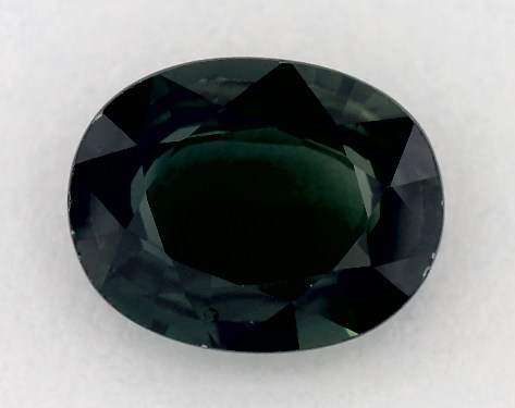 2.16 Carat Oval Natural Green Sapphire
