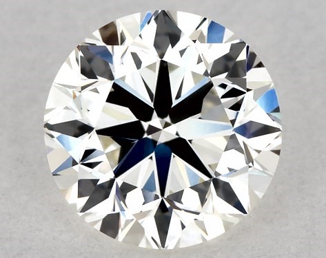 GIA 1.00 Carat J-VVS2 Very Good Cut Round Diamond