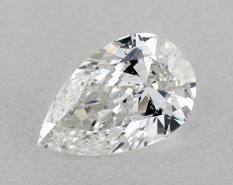IGI 1.00 Carat F-SI1 Very Good Cut Pear Diamond