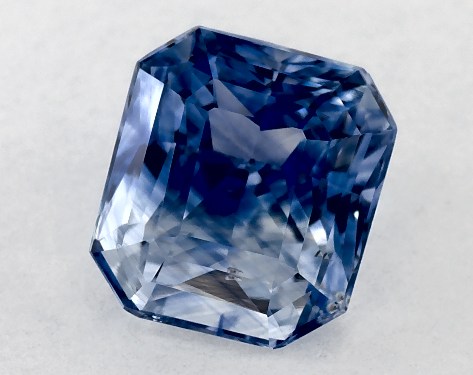 2.56 Carat Radiant Natural Blue Sapphire